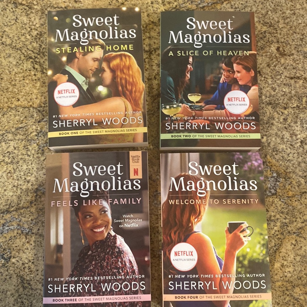 Four sweet magnolia books